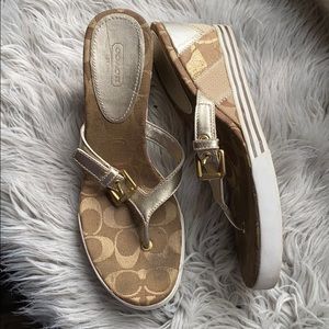 Coach sandals